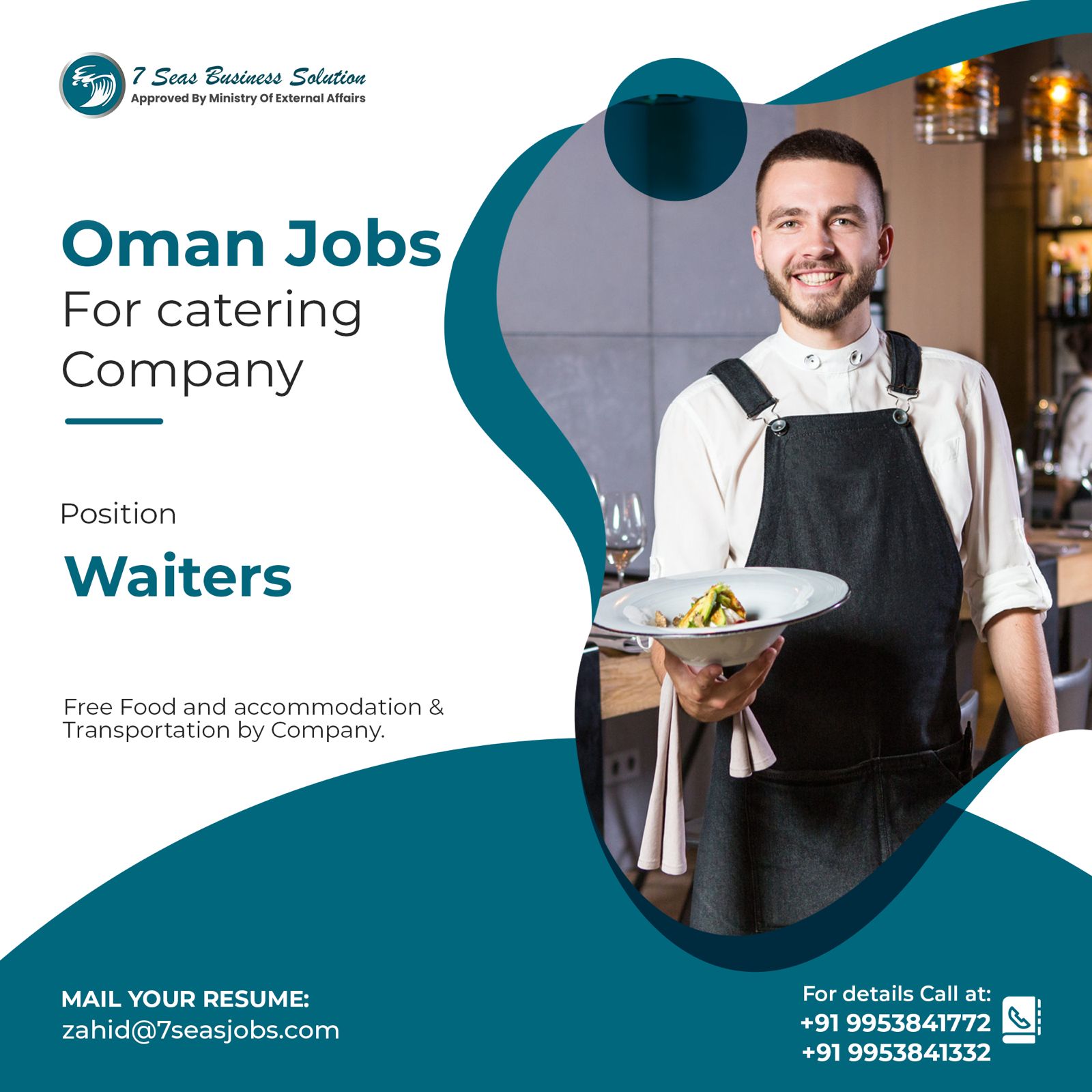 Oman Jobs For catering Company